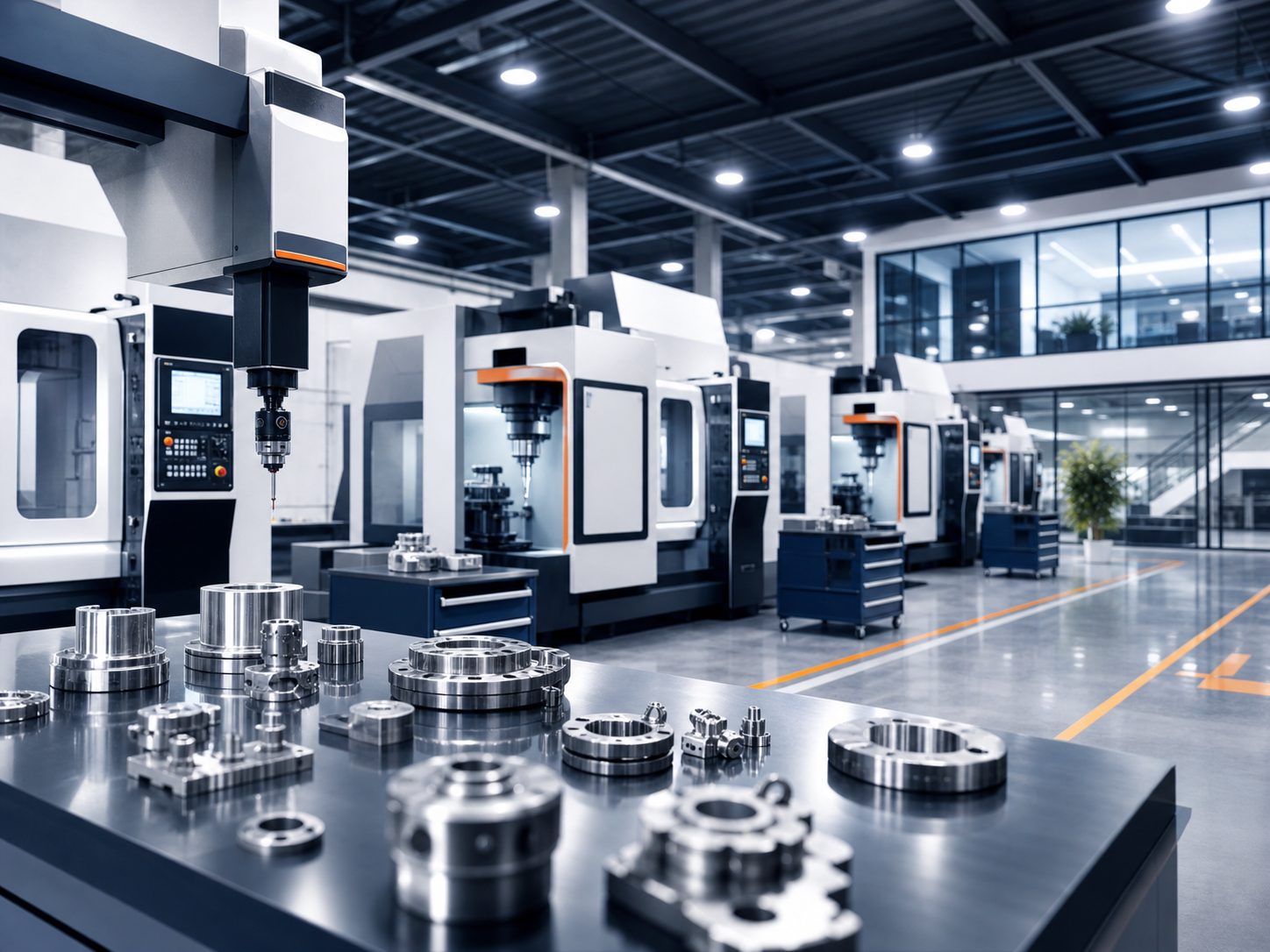 QILIJIE CNC machining workshop